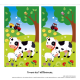 Jeux & coloriages à la ferme - Avec 8 couleurs de feutres - Grand Format
