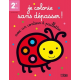 Je colorie sans dépasser ! - Coccinelle. Avec un contour à paillettes - Album