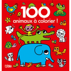 100 animaux à colorier ! - Grand Format