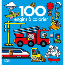 100 engins à colorier ! - Album