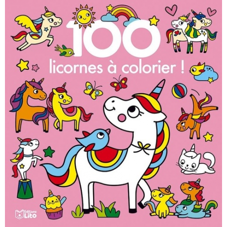 100 licornes à colorier ! - Album