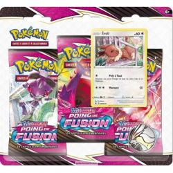 Pack de 3 Boosters Pokémon EB08 - Poing de Fusion