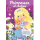Princesses et chatons - Un carnet créatif, des stickers pailletés, des strass, 6 crayons, des bijoux tattoos ! - Grand Format