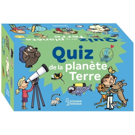 Quiz de la planète Terre - Avec 100 cartes