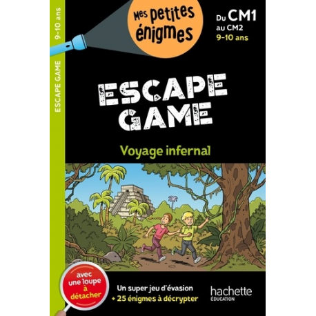 Escape game du CM1 au CM2 - Cahier de vacances, avec une loupe à détacher - Album