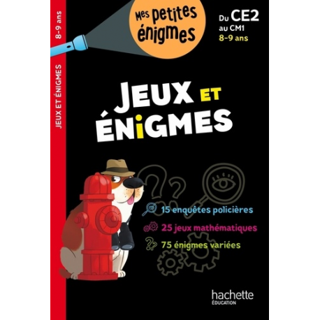 Jeux et énigmes du CE2 au CM1 - Cahier de vacances - Album