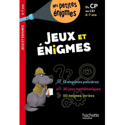 Jeux et énigmes du CP au CE1 - Cahier de vacances - Album