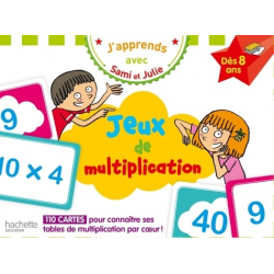 Jeux de multiplication - 110 cartes pour connaître ses tables de multiplication par coeur !