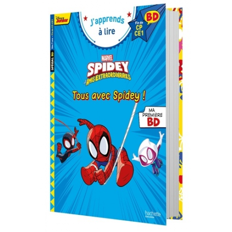 Disney BD Fin de CP-CE1 - Spidey et ses amis extraordinaires - Tous avec Spidey ! 