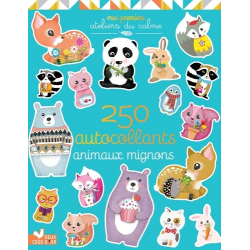 Animaux mignons - 250 autocollants