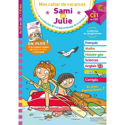 Sami et Julie - Du CE1 au CE2 - Cahier de vacances 2023