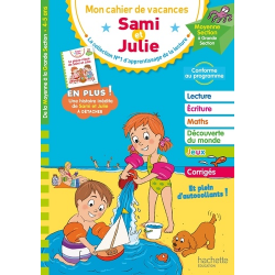 Mon cahier de vacances Sami et Julie - De la Moyenne Section à la Grande Section - Grand Format