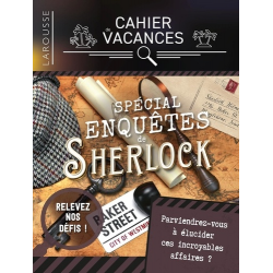 Cahier de vacances spécial Enquêtes de Sherlock Holmes - Grand Format