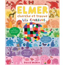 Elmer cherche et trouve - Les couleurs - Album