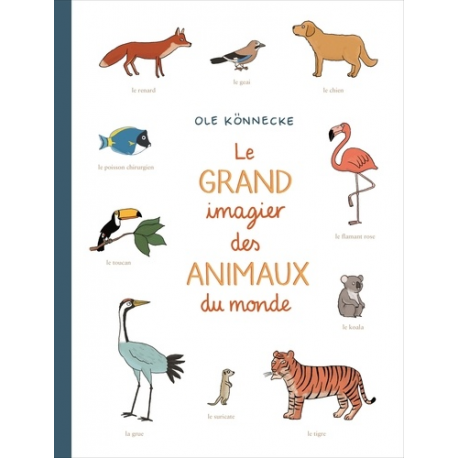 Le grand imagier des animaux du monde - Album