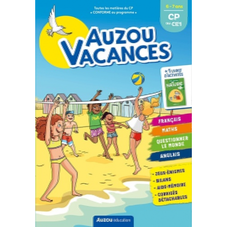 Auzou vacances du CP au CE1 - Grand Format