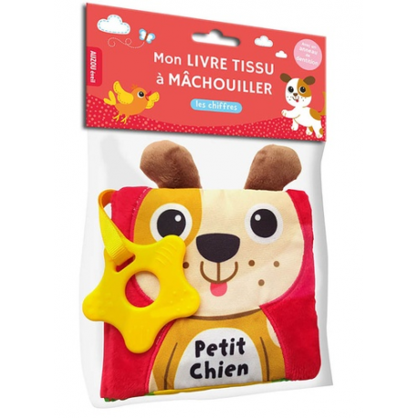 Les chiffres - Petit chien. Avec 1 anneau de dentition - Album