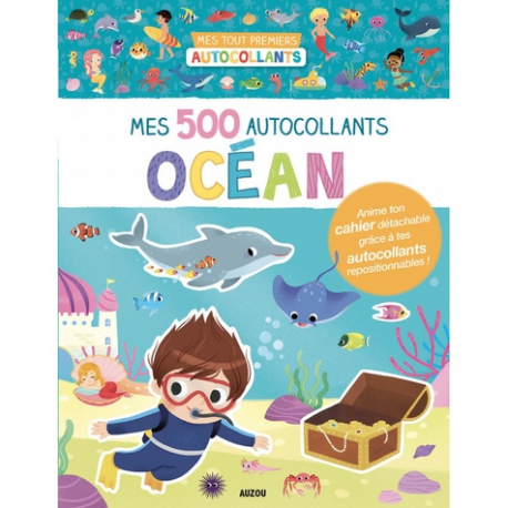 Mes 500 autocollants Océan - Grand Format