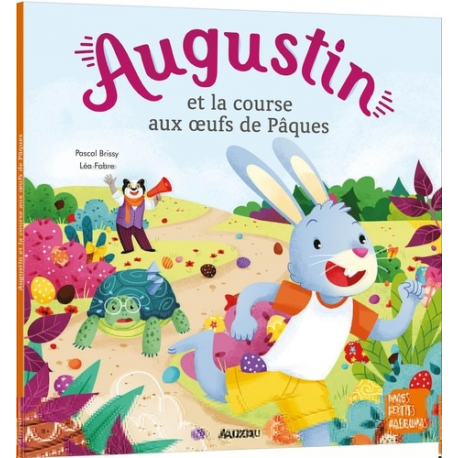 Augustin et la course aux oeufs de pâques 