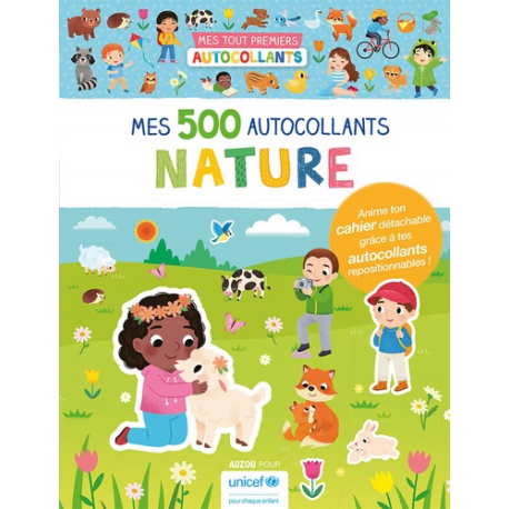 Mes 500 autocollants nature - Grand Format