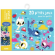 20 p'tits jeux pour les petits - Avec 1 feutre effaçable et 20 cartes plastifiées