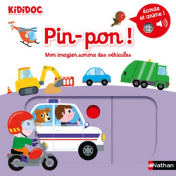 Pin-pon ! - Mon imagier sonore des véhicules - Album