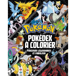 Pokédex à colorier - Pokémon légendaires et fabuleux - Grand Format