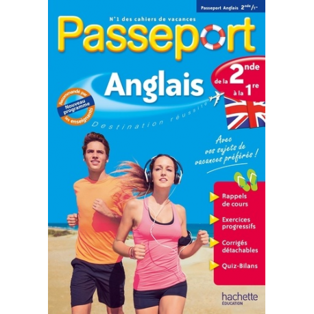 Passeport Anglais de la 2de à la 1re - Grand Format