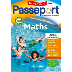 Passeport Maths de la 6e à la 5e - Grand Format