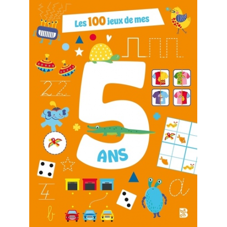 Les 100 jeux de mes 5 ans - Grand Format