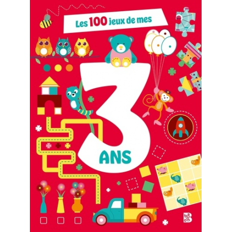 Les 100 jeux de mes 3 ans - Grand Format