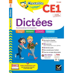 Dictées CE1 - Grand Format