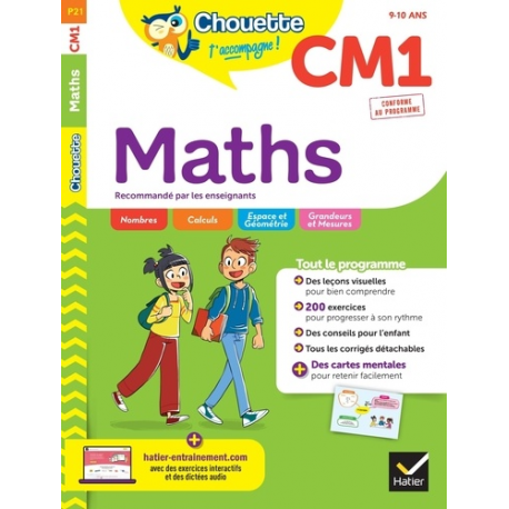 Maths CM1 - Grand Format