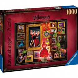 (1000 pièces) - Puzzle Villainous - Reine de Coeur