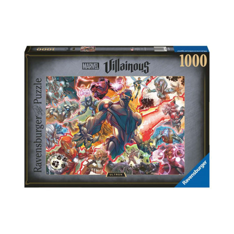 (1000 pièces) - Puzzle Villainous Marvel - Ultron