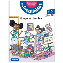 Les incollables (Premières lectures) - Tome 11 - Range ta chambre - niveau 3