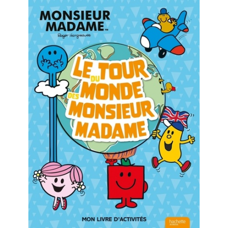 Le tour du monde des Monsieur Madame - Mon livre d'activités - Album 