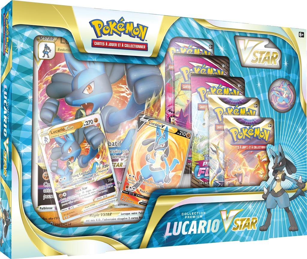 Coffret Premium Pokémon Lucario Vstar Pâques 2022 