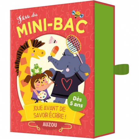 Jeu du mini-bac - joue avant de savoir écrire !