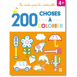 200 choses à colorier - Grand Format