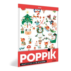Noël - Miniposter en 30 stickers - Grand Format