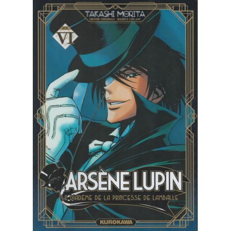 Arsène Lupin (Morita) (2022) - Tome 6 - Vol. VI - Arsène Lupin - Le diadème de la princesse de Lamballe