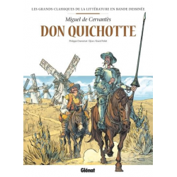 Grands Classiques de la littérature en bande dessinée (Les) - Tome 18 - Don Quichotte