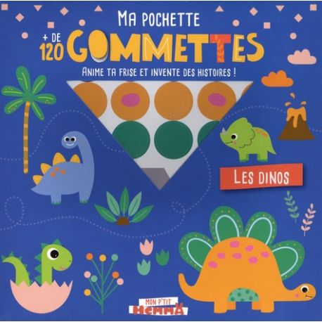 gommettes dinosaure prehistoire