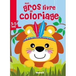 Mon gros livre de coloriage Lion - Grand Format