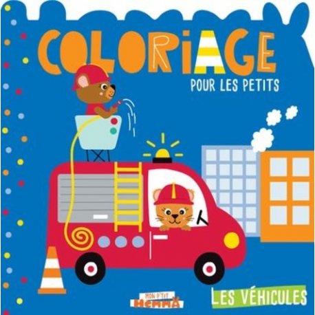 Les véhicules - Coloriage pour les petits - Album