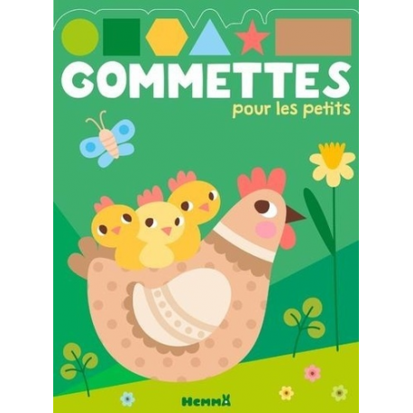 Gommettes pour les petits - La ferme - Album