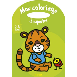 Mon coloriage à emporter - Tigre - Album