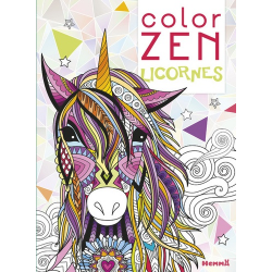 Color zen Licornes - Grand Format