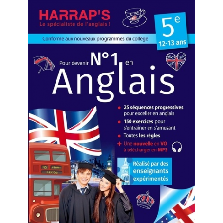 Pour devenir N°1 en anglais 5e - Grand Format